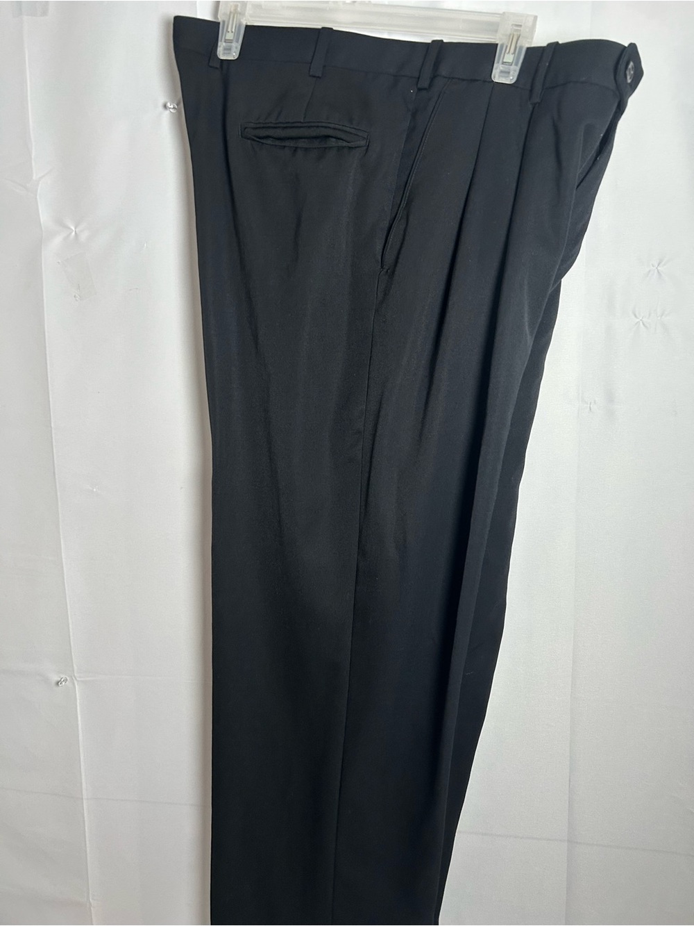 Oscar de la Renta Cream Lined Tailored Waistband